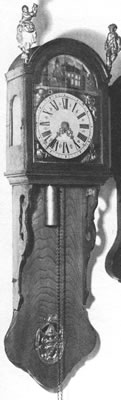 Antieke klokken| antieke Friese staartklok