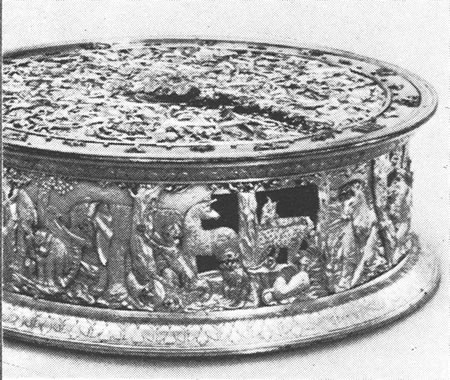 Antieke Horloge tambourin