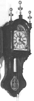 Antieke klokken| antiek Fries Kantoortje